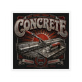 Built Strong Concrete Crew Sticker