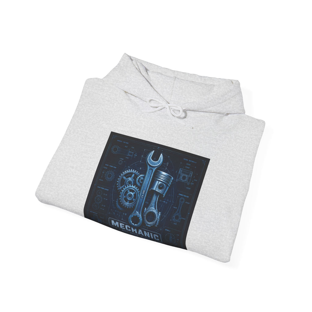 Mechanic Blueprint Hoodie