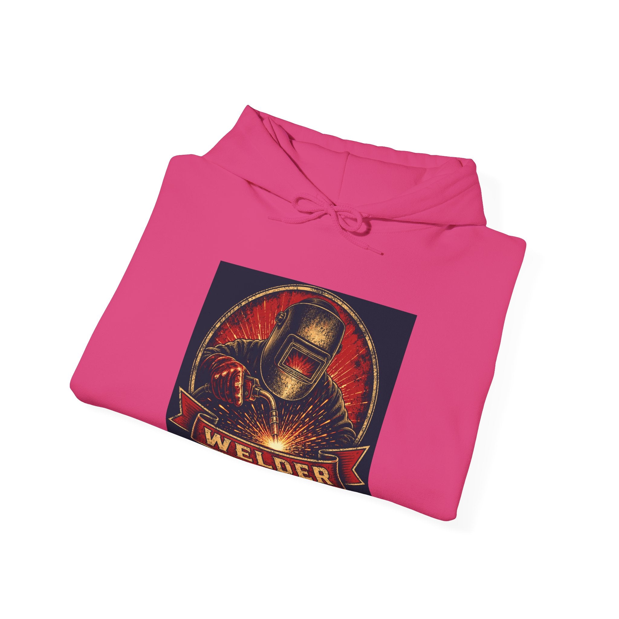 Proud Welder Badge Hoodie