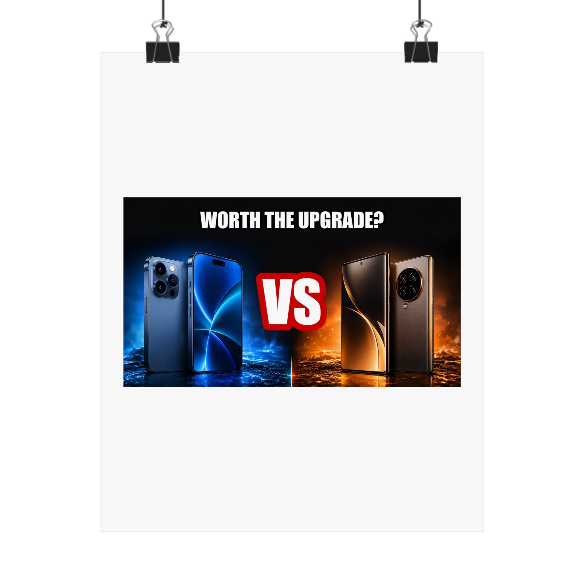 Worth The Upgrade Poster