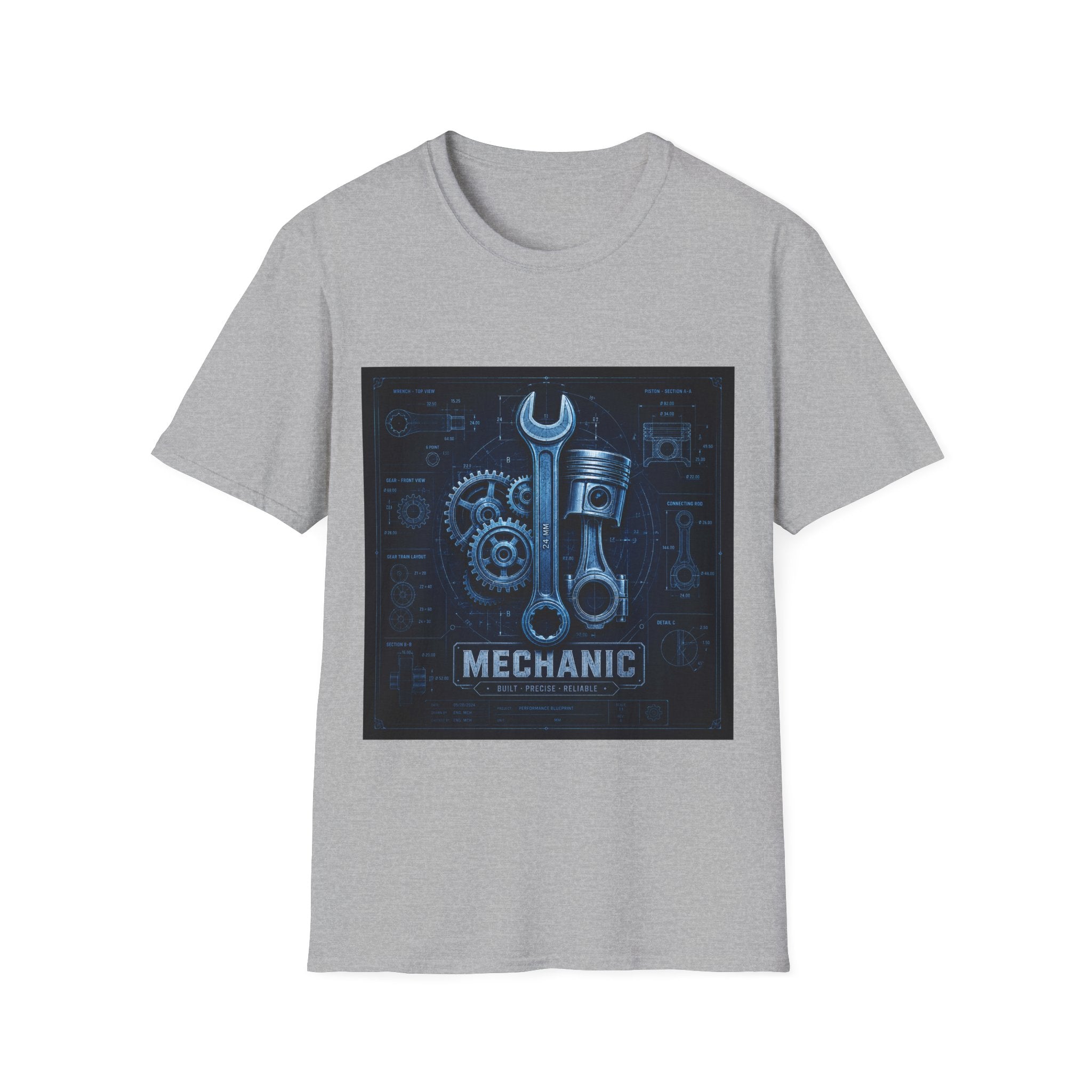 Mechanic Blueprint Classic Tee
