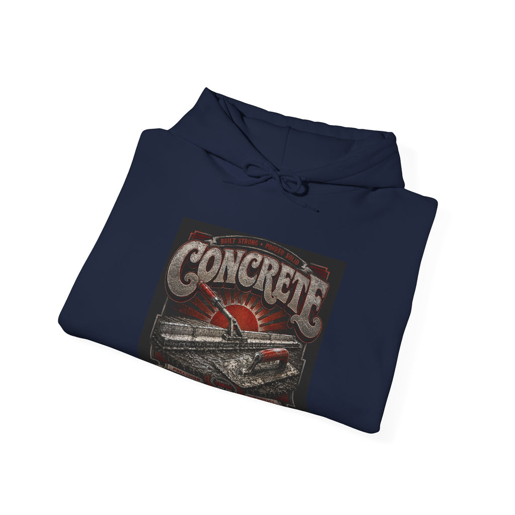 Built Strong Concrete Crew Hoodie