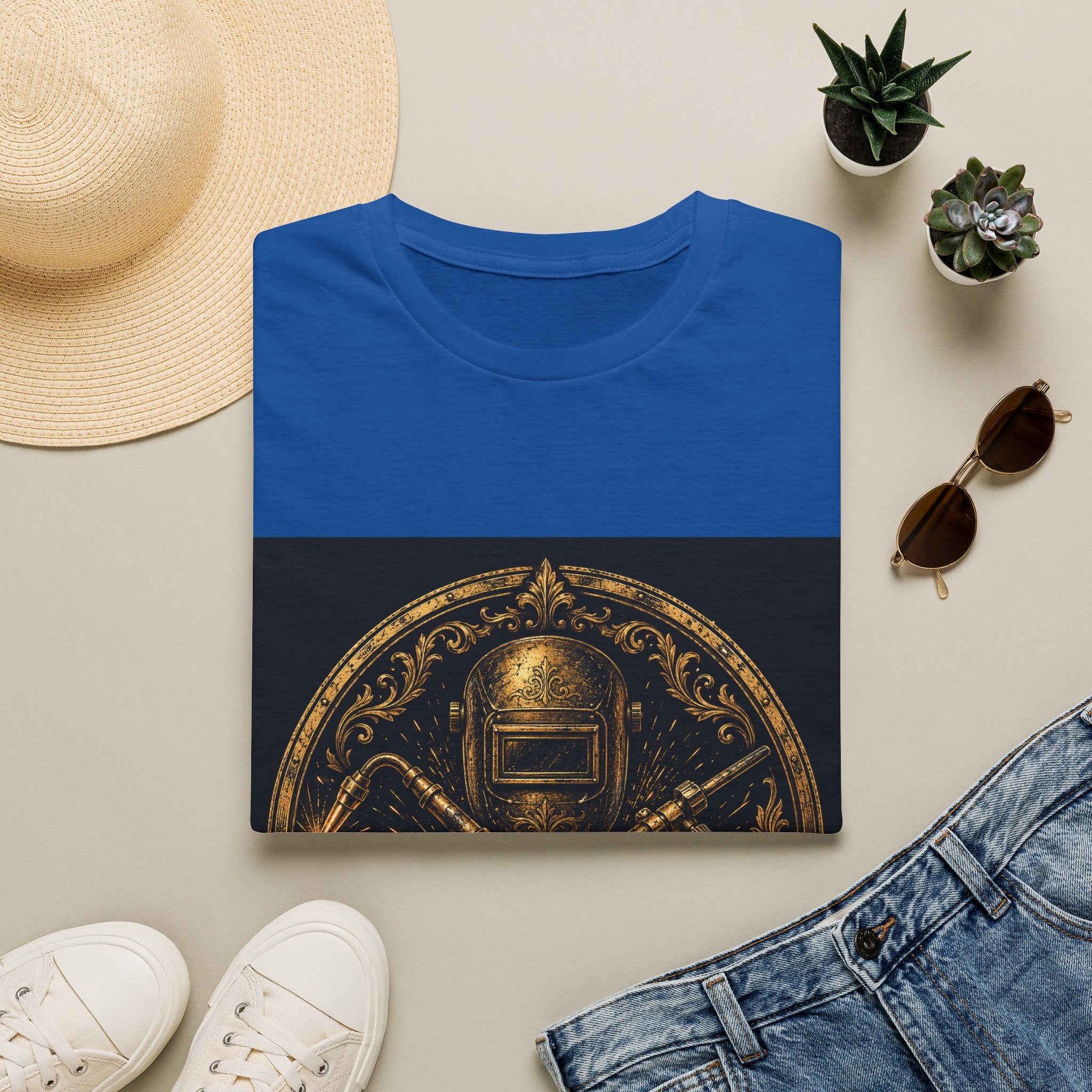 Proud Welder Badge Classic Tee